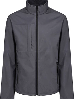 Regatta TRA 688 Pánska 3-vrstvová softshellová bunda „Octagon II“ 36.A688 seal grey/black
