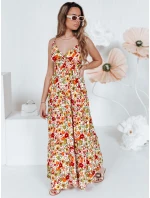 FLOWMISS biele kvetinové maxi šaty FashionStreet EY2629 FLOWMISS biele kvetinové maxi šaty FashionStreet EY2629