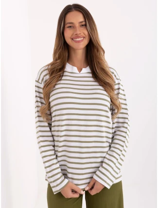 Blúzka RV BZ A895.24 olivovo zelená