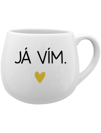 VIEM - biely keramický hrnček 300 ml