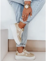 Dámske tenisky na platforme MODNIKKI gold FashionStreet ZY1004 Dámske tenisky na platforme MODNIKKI gold FashionStreet ZY1004