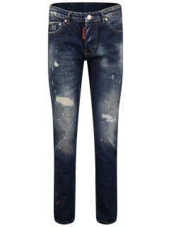 Geographical Norway MOD 201 EO MEN 2614 Pánske modré džínsové nohavice (SW5423H/GNO/Blue)