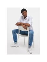 Košeľa Mustang Clemens ľan bavlna M 1014356-2045