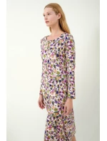 Vamp - Dlhá kvetinová nočná košeľa 21062 - Vamp Vamp - Dlhá kvetinová nočná košeľa 21062 - Vamp