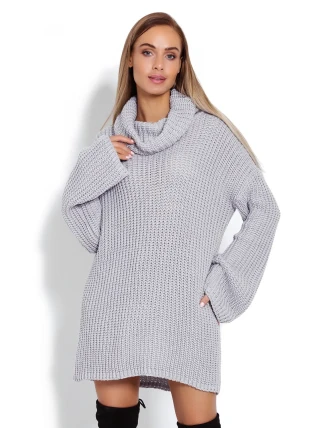 Dlhý sveter model 122932 PeeKaBoo