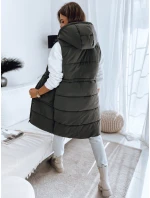 Dámska prešívaná vesta LADISA zelená FashionStreet TY3290