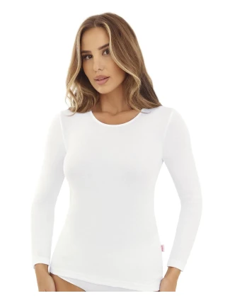 Biela dámska košieľka Emili Lena 2XL-3XL Biela dámska košieľka Emili Lena 2XL-3XL