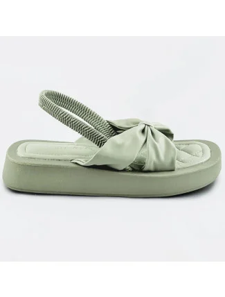 Zelené sandále na platforme (CM-58) Zelené sandále na platforme (CM-58)