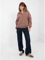 Mikina NS BL NS2566.15 hnedá