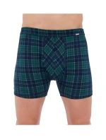 Pánske tmavozeleno-modré boxerky Cornette Prime 904/121 - Cornette Pánske tmavozeleno-modré boxerky Cornette Prime 904/121 - Cornette