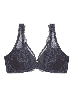 Dámska podprsenka Wild Peony Florale WP - GRAY - sivá 00DK - TRIUMPH