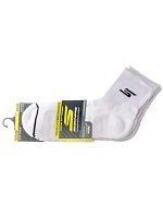 Skechers 3pk Pánske ponožky Qtr Prem Basic S119050H-WHT Biele 43–46