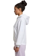 Build your Brand BY 444 Dámska mikina s kapucňou v oversize strihu „Loose Fit“ 56.0444 biela