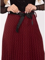 Sukňa MI SD 121402.59 bordová