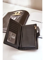 Dámska peňaženka z ekokože čierna Kalinessa