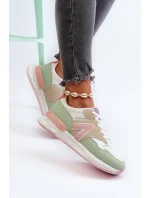 Sneakersy Damskie Z Eko Skóry Multikolor Vinelli