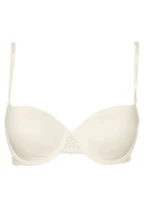 Podprsenka push-up QF5146E - 101 - krémová - Calvin Klein Podprsenka push-up QF5146E - 101 - krémová - Calvin Klein