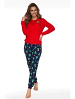 DÁMSKE PYŽAMO 671/419 VIANOČNÝ STROMČEK