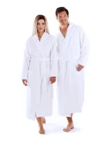 Unisex župan do sauny biely - Vestis Unisex župan do sauny biely - Vestis
