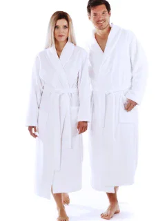 Unisex župan do sauny biely - Vestis