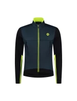 Rogelli zimná bunda CADENCE modro-čierna-fluor M