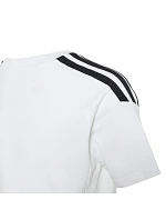 Detské tričko Tiro 26 League Tee white and black KC3699 Detské tričko Tiro 26 League Tee white and black KC3699
