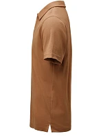 James Harvest Scarsdale Polo Men Pánske piqué polo z hrubej bavlny 62.5002 hazel James Harvest Scarsdale Polo Men Pánske piqué polo z hrubej bavlny 62.5002 hazel