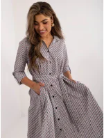 Šaty LK SK 509673.13 sivé