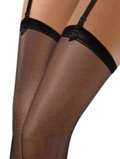 Dámske podväzkové pásy PDP 02 Black - Sesto senso