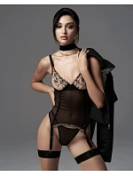 Dámský kouzelný korzet Vila Blanes Corset černý - Obsessive Dámský kouzelný korzet Vila Blanes Corset černý - Obsessive