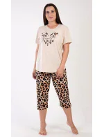 Dámske capri pyžamo Beautiful Dámske capri pyžamo Beautiful