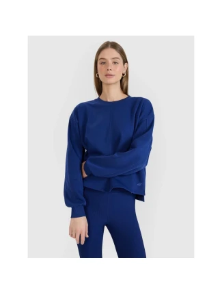 Dámska mikina 4F 4FWSS25TSWSF1543-30S oversize bez kapucne