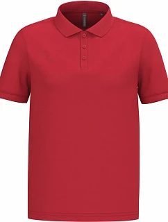 Kariban K 254 Pánske polo tričko z piké 20.K254 červené
