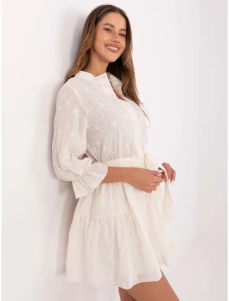 Šaty LK SK 510085.06 svetlo béžová