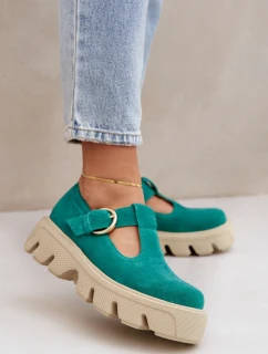 Poloplatformové topánky model 208332 Krok v štýle