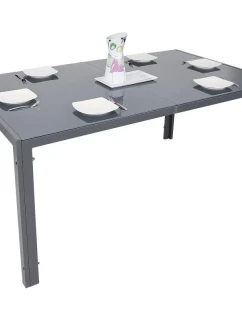 ZÁHRADNÝ STÔL 150x90x73 cm tmavosivý