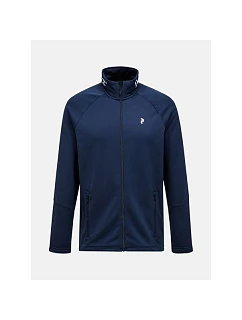 Pánska mikina PEAK PERFORMANCE M Rider Essentials Zip Jacket, farba tmavomodrá