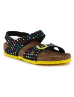Birkenstock Colorado Rivet Logo Digital Dots Black Jr Sandále 1023611