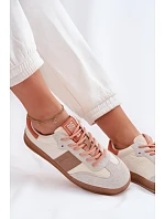 Semišové kožené dámske tenisky Big Star TT274725 beige Semišové kožené dámske tenisky Big Star TT274725 beige