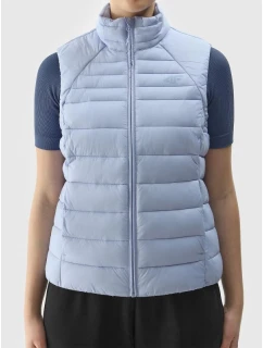 Dámska prešívaná vesta s recyklovanou výplňou 4F