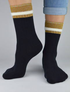 NOVITI Ponožky SB050-W-01 Black