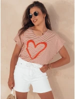 Dámske šortky BEACH VIBE white FashionStreet SY0389