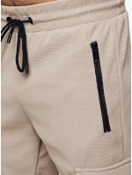 FashionStreet pánske cargo nohavice khaki UX4470