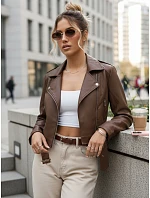 Dámske ekokoža krátke hnedé Ramones FashionStreet TY5672