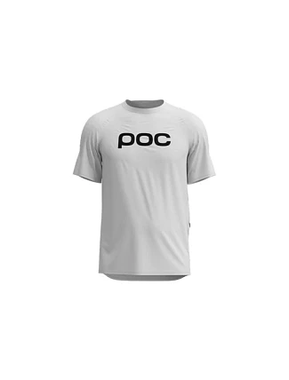 Cyklistické tričko POC M's Reform Enduro Tee, biele Cyklistické tričko POC M's Reform Enduro Tee, biele