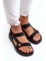 Pachnące Sandały Na Rzep ZAXY LL285062 Czarne