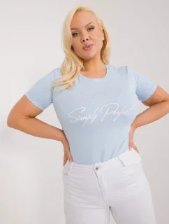 Tričko RV TS 9481.60 svetlomodrá