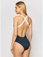 Dámske jednodielne plavky 262672 1P324 00135 námornícka modrá - Emporio Armani Dámske jednodielne plavky 262672 1P324 00135 námornícka modrá - Emporio Armani
