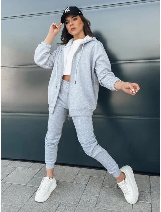 Dámska tepláková súprava AMILIA PREMIUM šedá FashionStreet AY0778