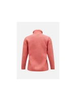 Peak Performance W Fleece Snap T Mikina ružová Peak Performance W Fleece Snap T Mikina ružová